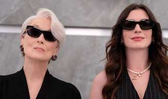 Meryl Streep e Anne Hathaway em 'O Diabo Veste Prada 2'.