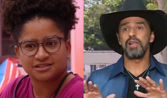 Após Milena chamar Alberto Cowboy de ‘vagabundo mentiroso’ e ser ameaçada de processo, clima esquenta em reencontro de rivais do ‘BBB 26’: ‘Ficou todo mundo assustado’.