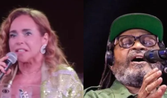 Daniela Mercury insinua que Edson Gomes é 'violento com mulheres' em premiação e deixa cantor revoltado; caso de suposta agressão volta à tona.