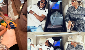 Jatinho de Beyoncé e Jay-Z: avaliado em até US$ 75 milhões, avião leva casal em voos de ultra-luxo com quarto, chuveiro e alcance intercontinental.