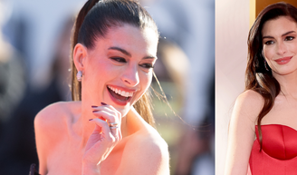 Anne Hathaway, de 'O Diabo Veste Prada 2', sobre chegar na casa dos 40 anos: 'Encontrei outro ritmo. Parei de me interessar por viver de forma travada e foquei no lado mais leve'.