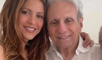 Pai de Shakira passou mal? Segundo site, William não se sentiu bem antes do show da artista no RJ.