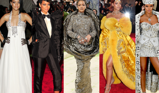 De look tímido à soberana absoluta: a evolução CHOCANTE de Rihanna no Met Gala em 12 aparições históricas.