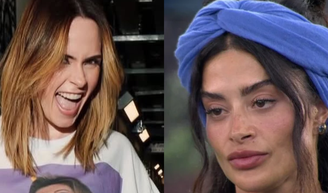 Ana Paula Renault debocha de Aline Campos por treta de 10 anos, retira pedido de desculpas e primeira eliminada reage: ‘Minha vida…’.