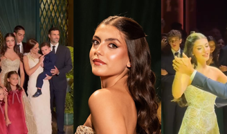 Vestido em tom champanhe, emoção na valsa com o pai e até show de Luan Santana: luxo marca festa de 15 anos de Isabella, filha de Kaká e Carol Celico. Fotos e vídeos!.