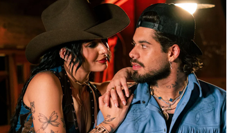 Ana Castela e Zé Felipe em clipe lançado enquanto ainda estavam namorando