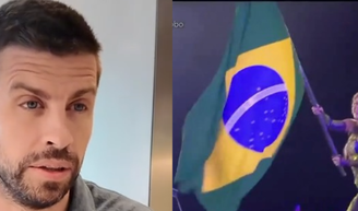 Xingado por 2 milhões de pessoas em Copacabana, Piqué retribui alfinetada com crítica à Seleção Brasileira na Copa do Mundo e web não perdoa: ‘Shakira tem mais copas que você’.