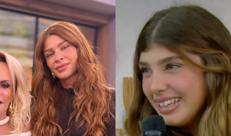 Filha de Grazi Massafera e Cauã Reymond faz raríssima aparição na TV e altura da moça surpreende até Ana Maria Braga: ‘Enorme’.