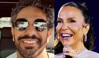 Ivete Sangalo foi flagrada aos beijos com Tiago Maia.