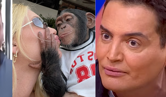 ‘Onde você estava com a cabeça?’: Léo Dias detona Virgínia ao vivo após vídeo com macaco, e comentarista chora ao falar de racismo.