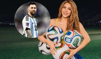 Shakira e Messi se encontraram para mais uma parceria.