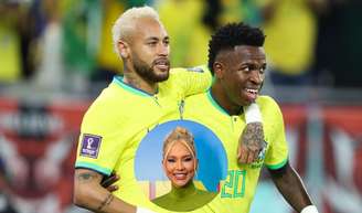 Mesmo lesionado, Neymar 'supera' Vini Jr. na Seleção e web ironiza comentário de Virgínia Fonseca: 'Só lembrei dela falando...'.