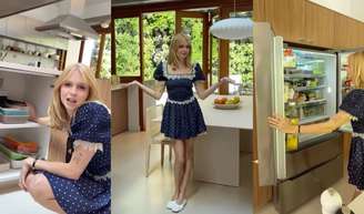 Essa é a cozinha de vó moderna de Isa Scherer, campeã do 'MasterChef Brasil': com fogão de R$ 50 mil, azulejos estampados e cardápios em exibição.