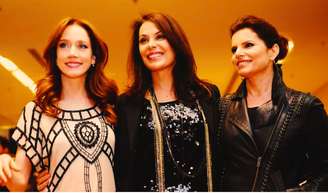 Carolina Ferraz, Deborah Bloch e Camila Morgado vivera as mulheres de Alexandre Borges em 'Avenida Brasil'.