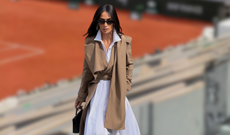 Todos os vestidos de linho que precisamos neste inverno para criar looks elegantes sem esforço e combinar com um bom tênis.