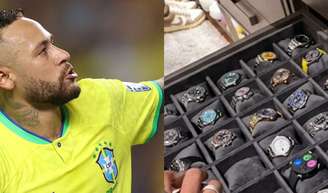 Mais de R$ 21 milhões na mala: Neymar leva 9 relógios de luxo para Copa do Mundo; Patek de ouro branco e diamantes baguette e Rolex com madrepérola estão na lista; veja!.