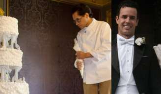 Bolo de luxo do casamento de Elisa Zarzur e Alexandre Negrão: os detalhes do doce que roubou a cena em castelo de Paris.
