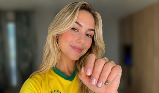 Francesinha, verde folha e amarelo manteiga: tendências de unhas para torcer pelo Brasil; manicure revela as nail arts elegantes que serão destaque na Copa do Mundo 2026.