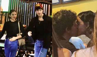 Bruna Marquezine e Shawn Mendes foram flagrados em um restaurante do Rio.