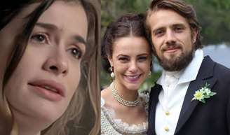 Lívia descobre noivado de Felipe e Melissa e sofre na semana de 15 a 20 de junho na novela 'Além do Tempo'.