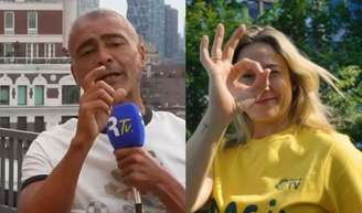 Romário falou sobre a suposta resposta atravessada que deu a Fernanda Gentil após o primeiro jogo do Brasil na Copa do Mundo 2026.