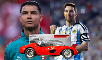 Nem Bola de Ouro, nem gol: Messi e Cristiano Ronaldo protagonizaram duelo secreto por Ferrari rara de R$ 176 milhões.