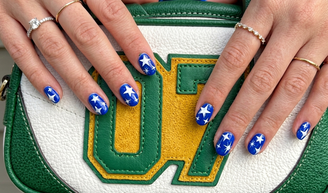 Para usar na torcida pelo hexa do Brasil: seis designs de unhas com estrelas superdivertidos e modernos para arrasar na Copa do Mundo 2026.