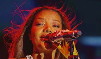 Ludmilla fez show no Jockey do Rio de Janeiro na noite desta sexta, 19 de junho.