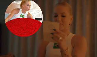 Virgínia Fonseca recebeu um buquê gigante de rosas no Dia dos Namorados.