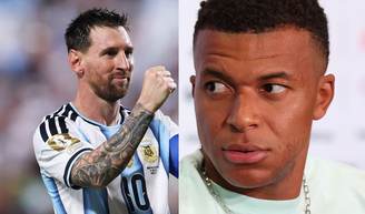 'Estou atrás. Vou continuar tentando': aos 27 anos, Mbappé reage ao recorde de Messi nas Copas e deixa recado sobre disputa histórica.