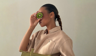 Os novos tênis New Balance 'torta de iogurte com pistache e kiwi' superam os Samba em todos os aspectos: são mais sofisticados, confortáveis e fáceis de combinar.