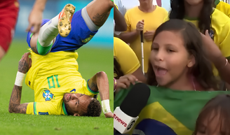 'Neymar é um cai-cai': criança DETONA jogador antes de Brasil x Escócia na Copa 2026, desmonta repórter da Globo e vira heroína da web. 'Tão sábia'.