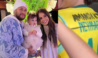 Camisa de Neymar Jr. 'vandalizada' e ausência da filha Helena na Copa: Amanda Kimberlly se pronuncia sobre polêmicas: 'Não foi por vontade minha'.