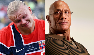 'Ele tem...': foi assim que Dwayne Johnson reagiu à dieta ancestral de Erling Haaland com 6.000 calorias ao dia, com fígado e coração bovinos no menu.