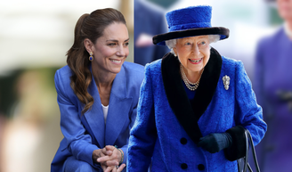 Qual é o segredo por trás do estilo de Kate Middleton? Especialista revela que 'truque' de moda da atual Princesa de Gales tem ligação surpreendente com a eterna Rainha Elizabeth II, já falecida.