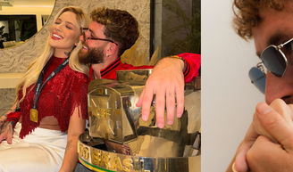 Veio aí! Léo Pereira e Karoline Lima anunciam noivado após dois términos e meses de rumores; web vai ao delírio: 'Felicidades'.