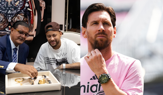 Nem ostentação, nem vaidade: por que Neymar, Messi e outros milionários gastam milhões em relógios? Especialista explica: 'Algo que vai muito além do preço'.