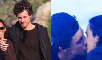 Deu match: Bruna Marquezine e Shawn Mendes combinam roupas e trocam beijo apaixonado em 2º dia de praia consecutivo; fotos.