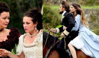 Felipe leva Lívia a cavalo para a felicidade após acabar casamento com Melissa.