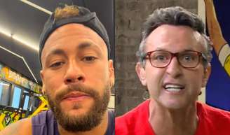 Neymar é (mais uma vez) detonado pelo Craque Neto, perde a paciência e rebate: 'Vai se fu*, esse otário'.