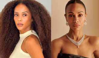 Taís Araujo e Zoe Saldaña, representam a luta contra o racismo e o sexismo.