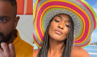 Eita! Erika Januza deixa de seguir Arlindinho e arquiva fotos após suposto vídeo do cantor em casa de swing; entenda a polêmica.