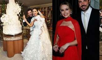 Casamento de Thiago, da dupla com Thaeme, teve bolo de 1,64m de altura.