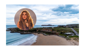 O refúgio de Shakira entre duas das mais belas cidades do norte da Espanha: praias selvagens, falésias e um parque natural à beira-mar.