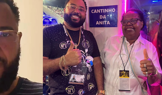 Aos 52 anos, Dudu Nobre confirma morte da mãe, Anita, de 78 anos com velório festivo, gurufim: ‘O samba não pode parar, vida que segue’.
