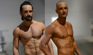 Há quase 20 anos, Rodrigo Santoro, hoje aos 51, chorou, mordeu a toalha e depilou corpo inteiro para viver Xerxes em '300', filme de 1h57 que o projetou em Hollywood.