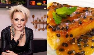 Aprendi com Ana Maria Braga um bolo de maracujá fitness, sem glúten e sem lactose, que é minha nova obsessão na dieta - e o melhor é a calda irresistível!.