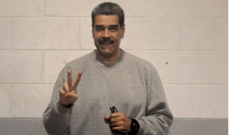 Maduro em foto na cadeia