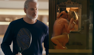 Eita! Ademir invade apartamento, flagra Eudora na cama com André e parte para a agressão em 'Quem Ama Cuida'; aos detalhes.