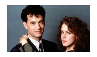 Elizabeth Perkins sobre Tom Hanks nas gravações de ‘Quero Ser Grande’, nos anos 80: ‘Eu tinha uma queda enorme por ele naquela época’.